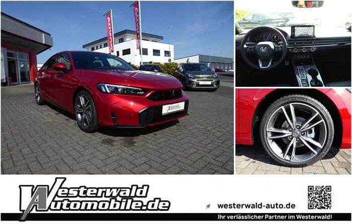 Honda Civic e:HEV 2.0 i-MMD Hybrid Advance / AHK / Black-Emblem