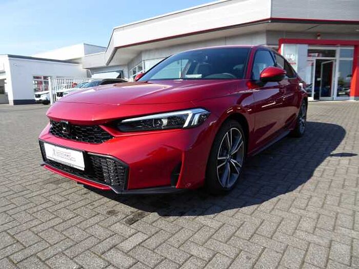 Honda Civic e:HEV 2.0 i-MMD Hybrid Advance / AHK / Black-Emblem
